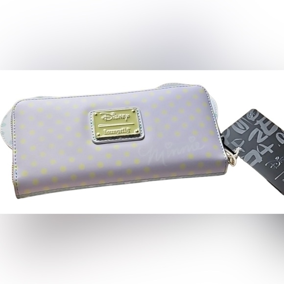 DISNEY MINNIE MOUSE POLKA DOT
LOUNGEFLY WALLET, NWT - Picture 4 of 5